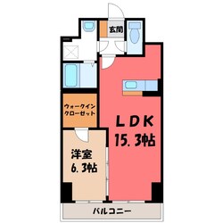 アグレアーブルの物件間取画像